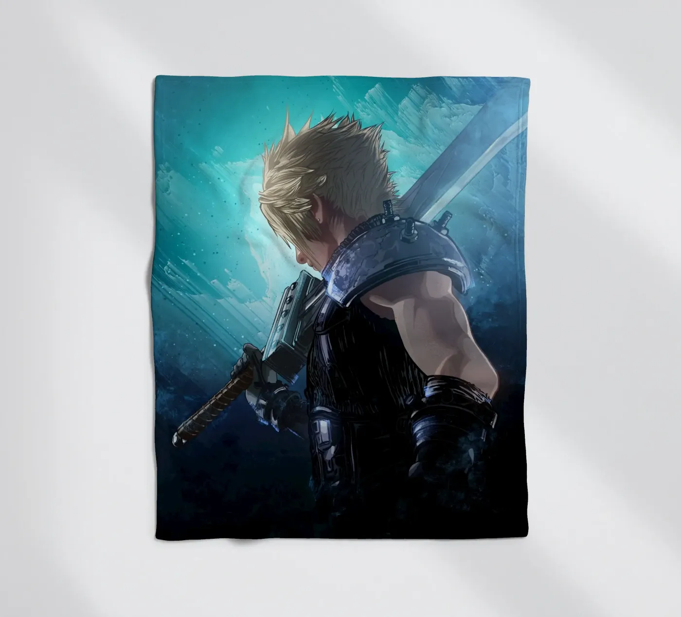 Cloud Strife fleecedeken van nabakumov