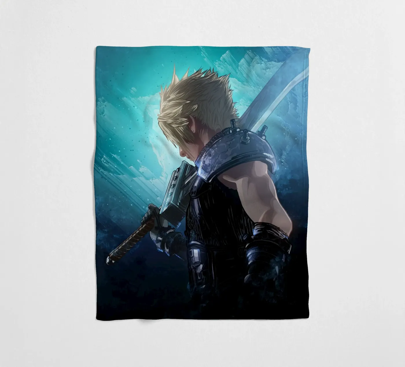 Cloud Strife fleecedeken van nabakumov