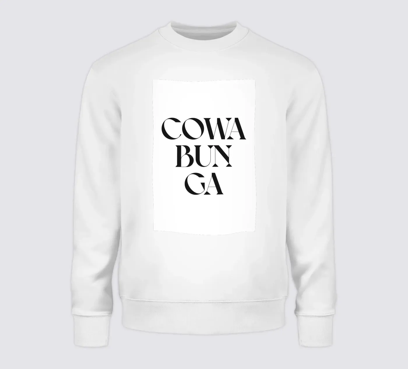COWABUNGA felpa da n.4