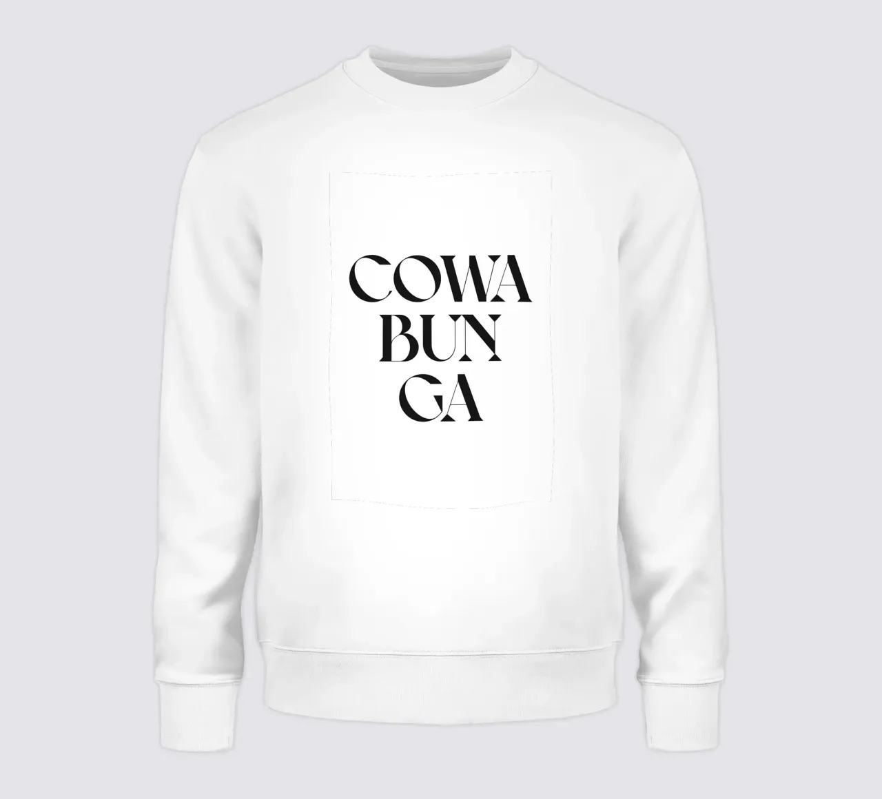 COWABUNGA felpa da n.4
