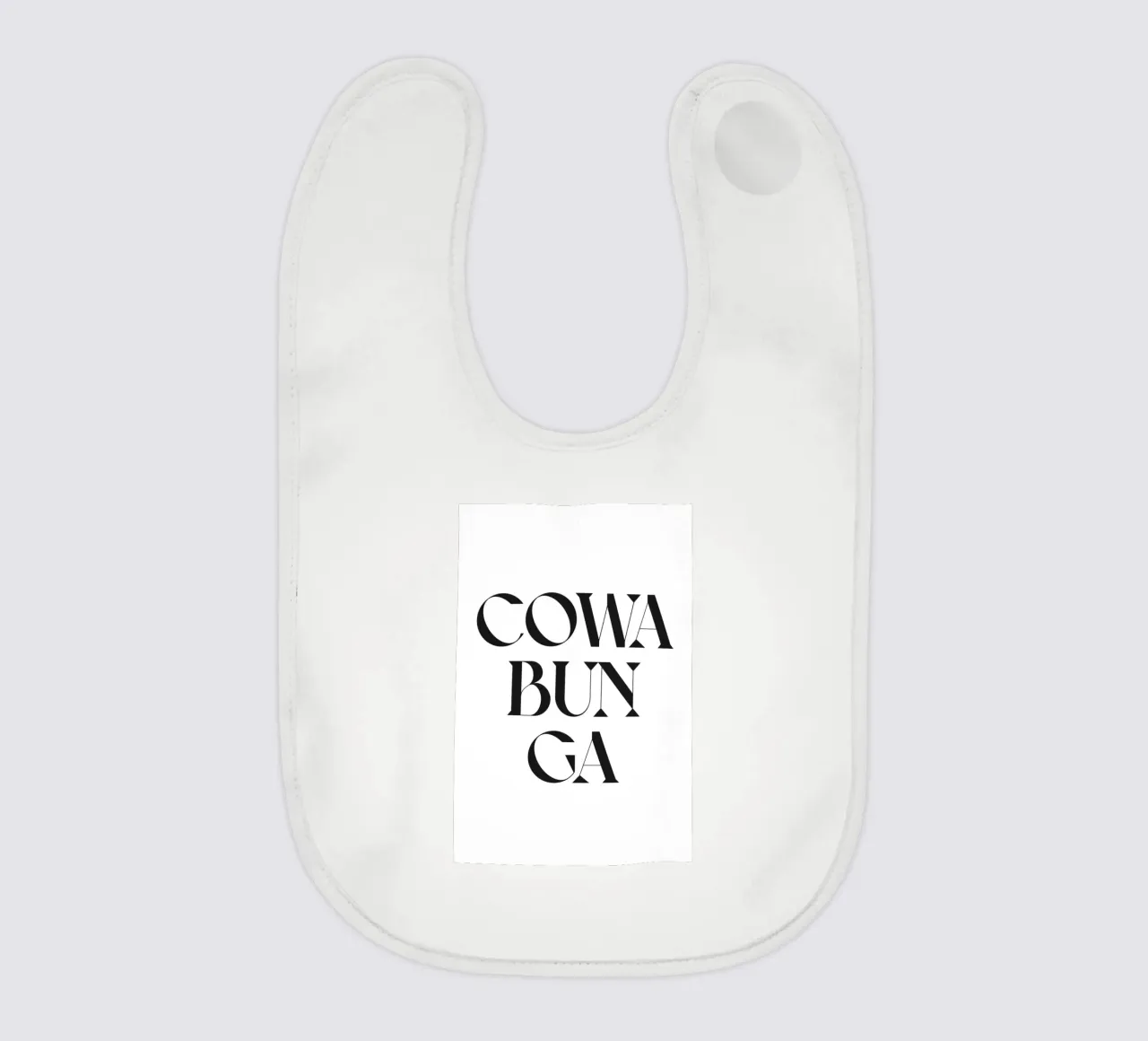 COWABUNGA bavaglino da n.4