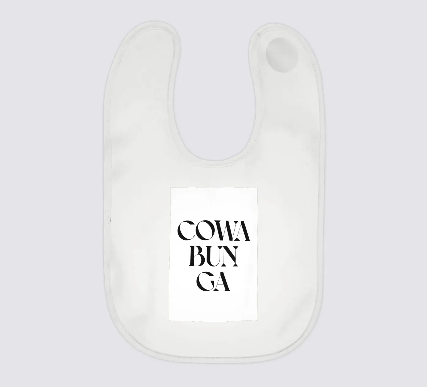 COWABUNGA baby slabbetje van n.4