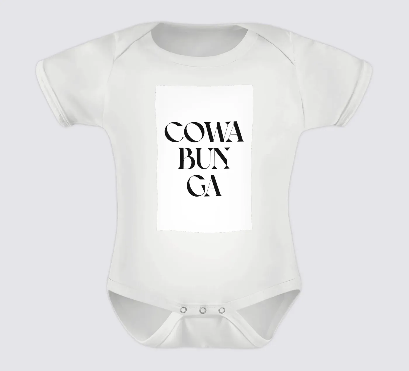 COWABUNGA body bébé de n.4
