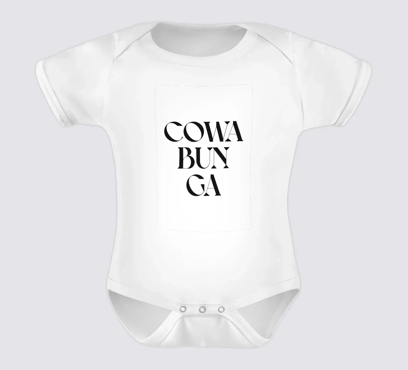 COWABUNGA body bébé de n.4