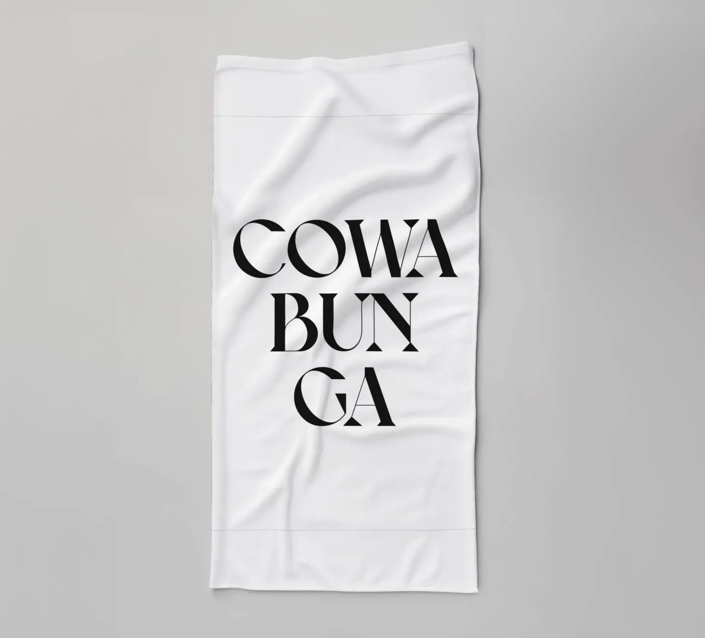 COWABUNGA badhanddoek van n.4