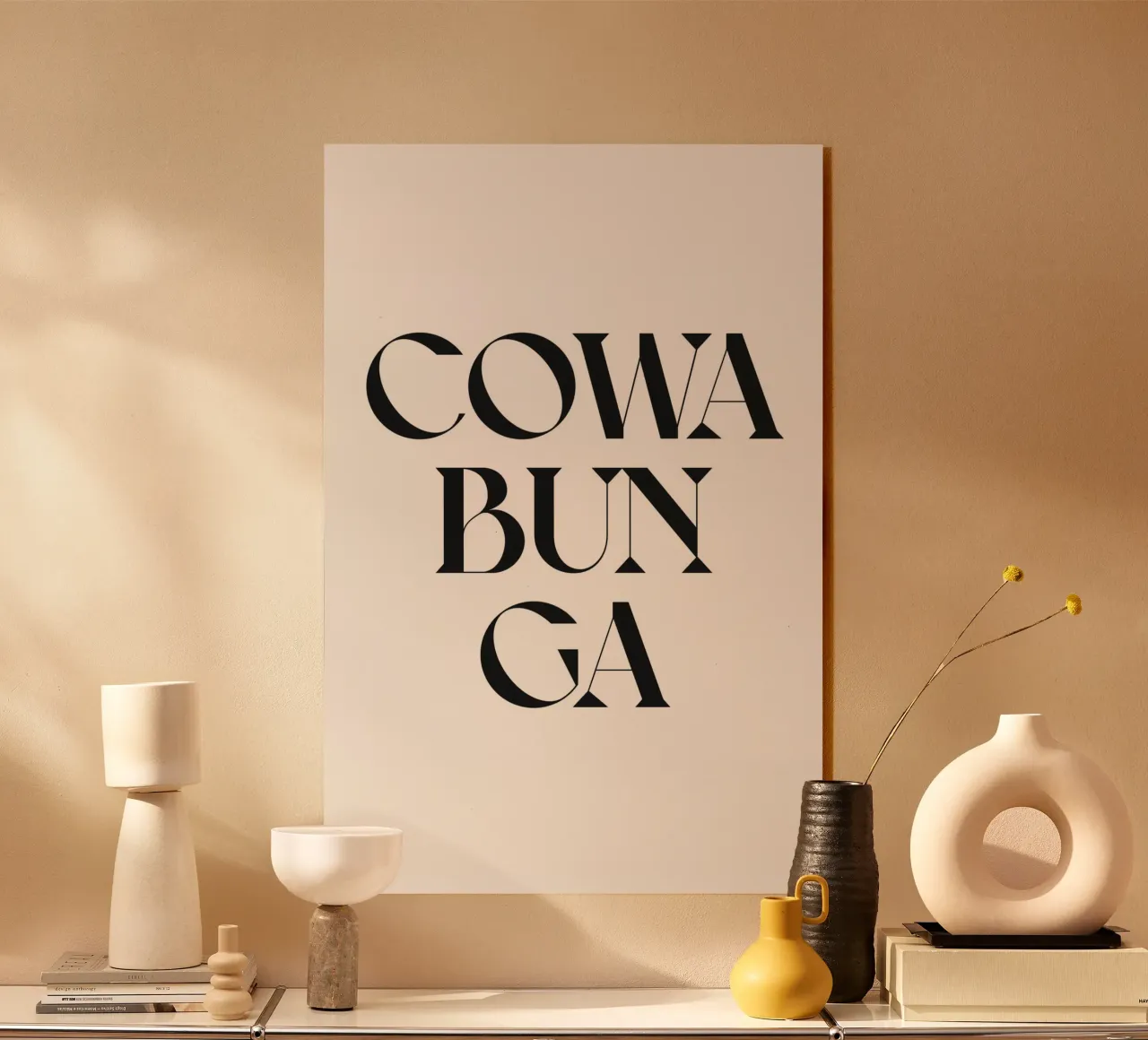 COWABUNGA plexiglass da n.4