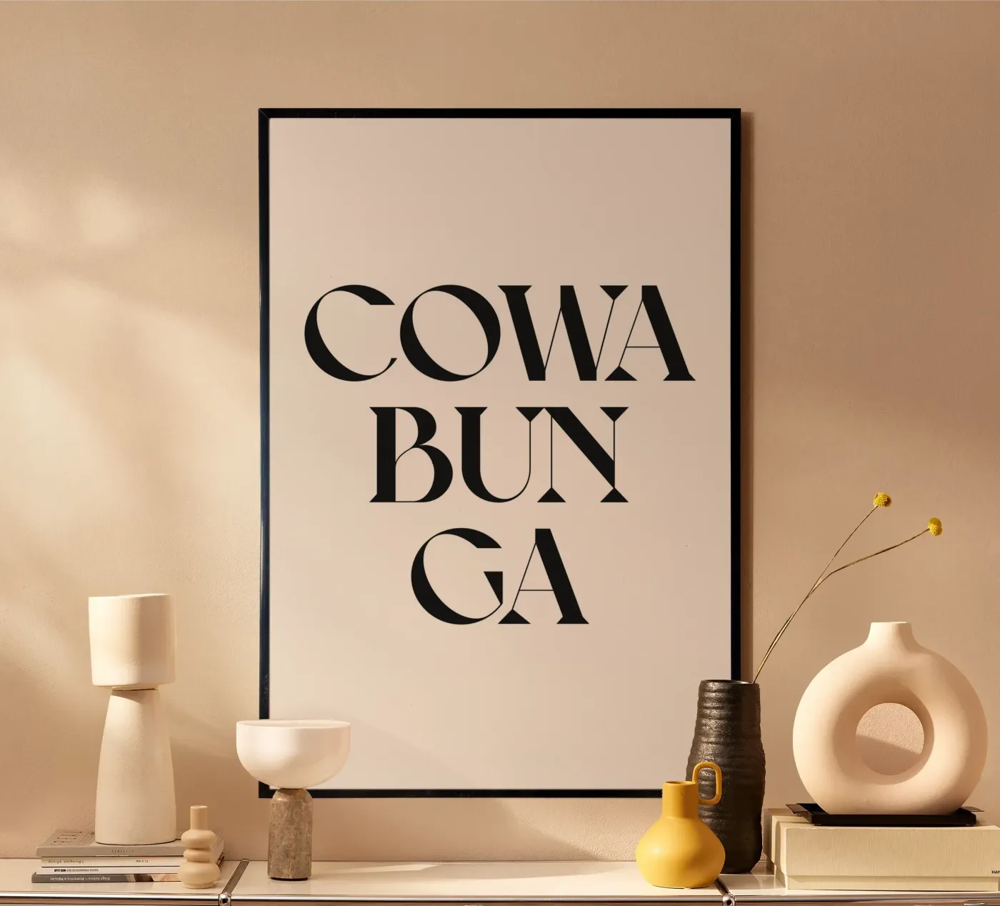 COWABUNGA poster by n.4