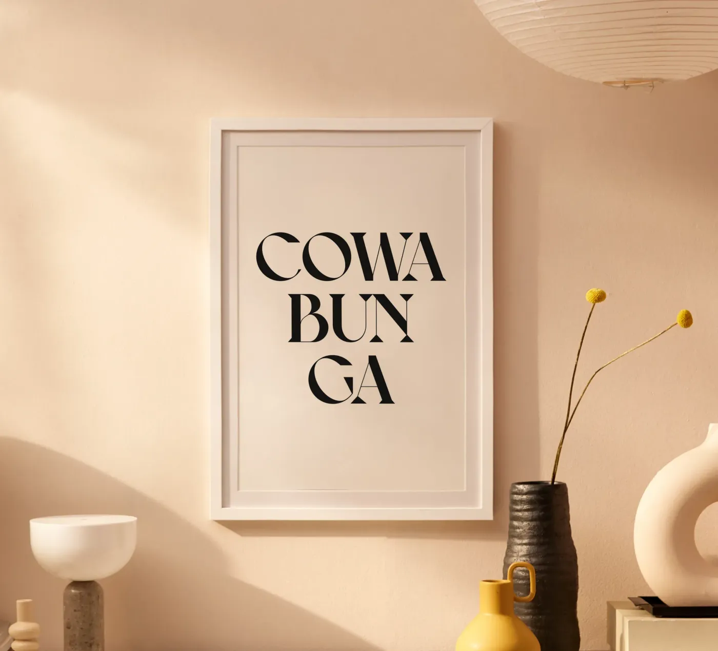 COWABUNGA poster by n.4