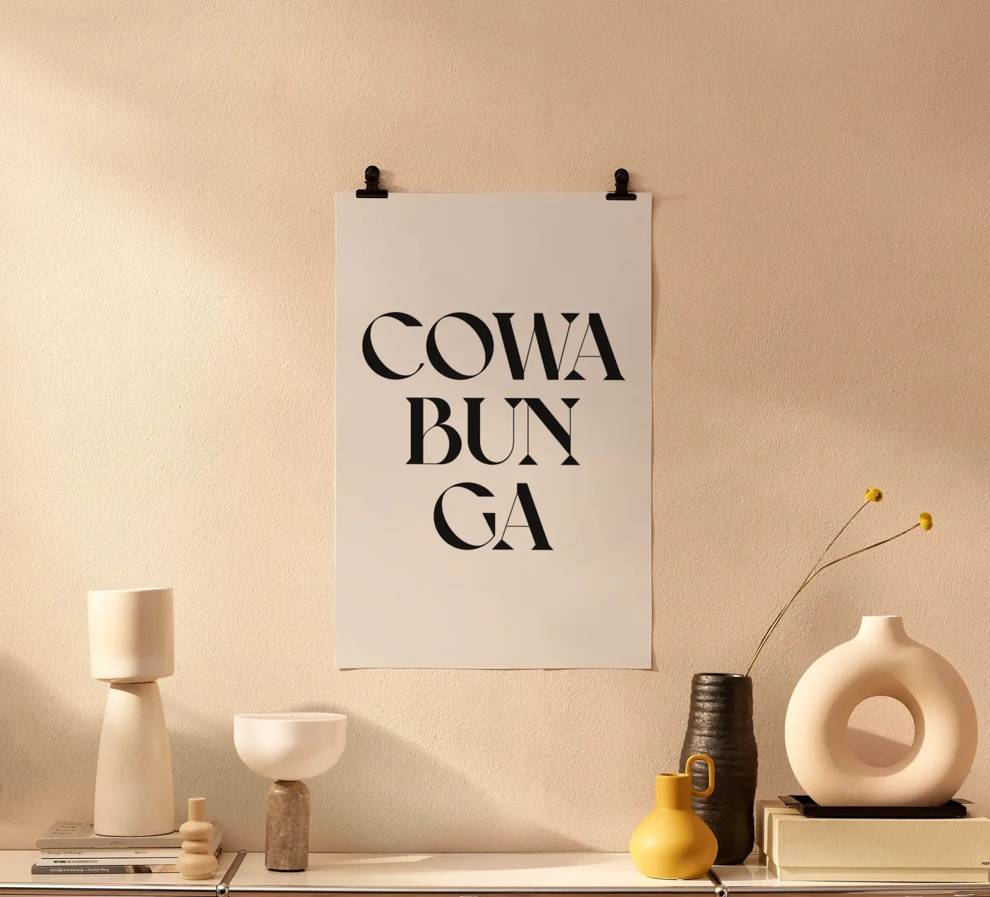 COWABUNGA poster by n.4