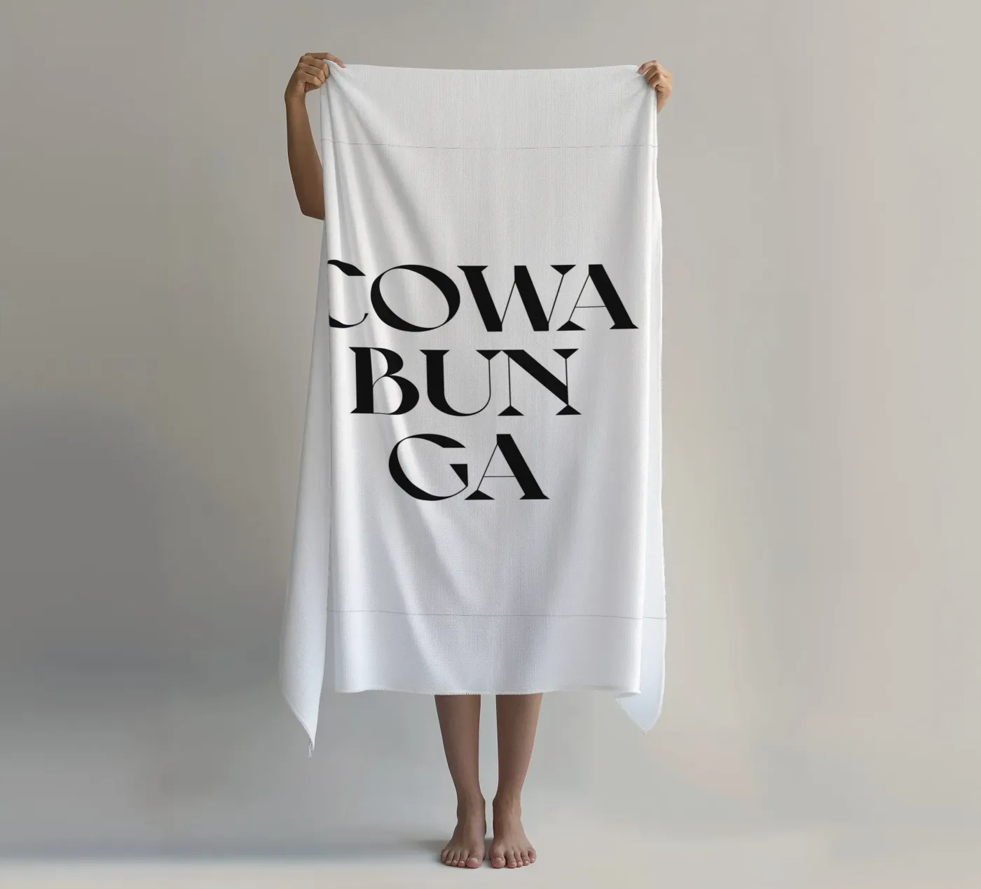 COWABUNGA beach towel by n.4