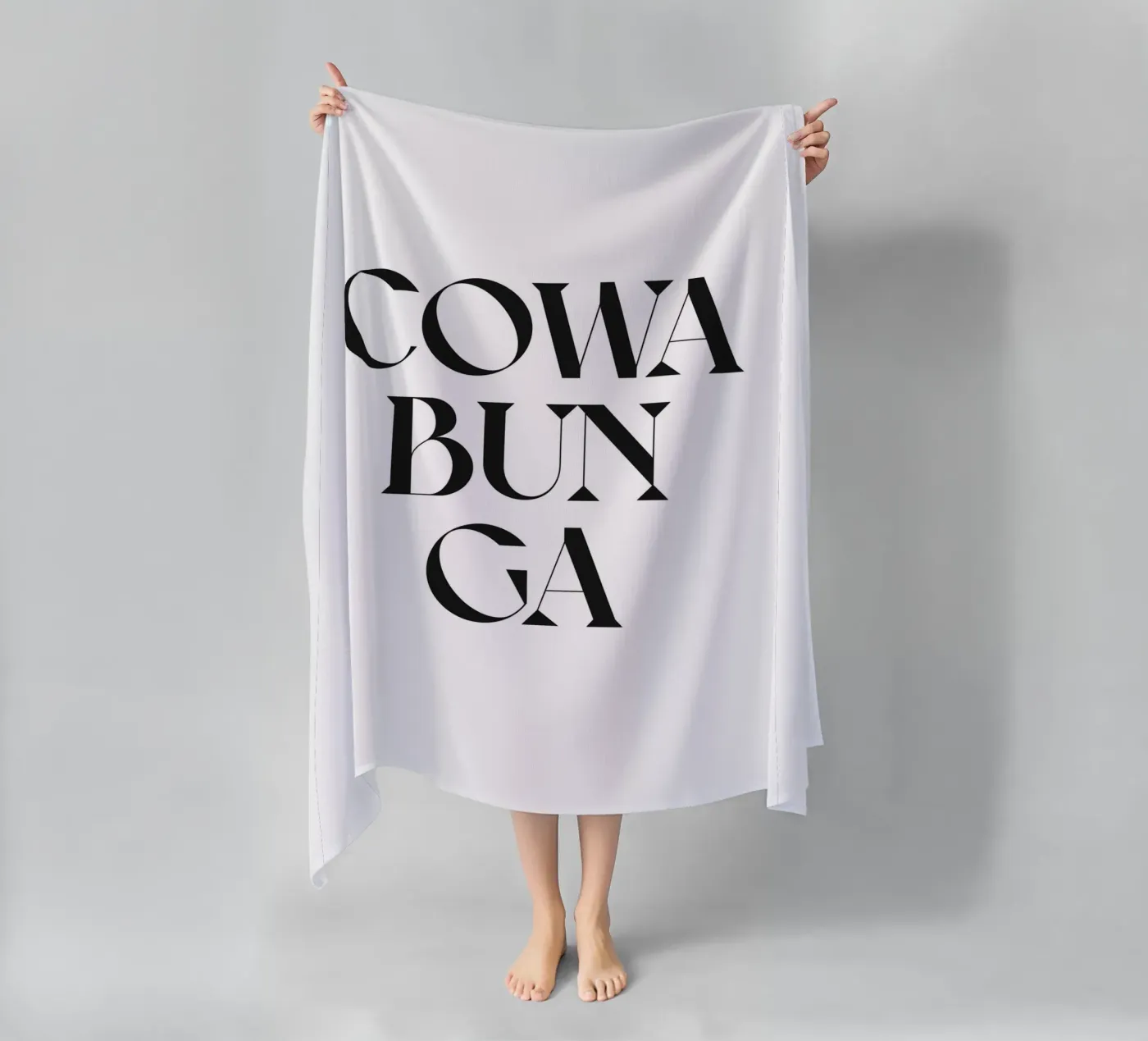 COWABUNGA beach towel by n.4