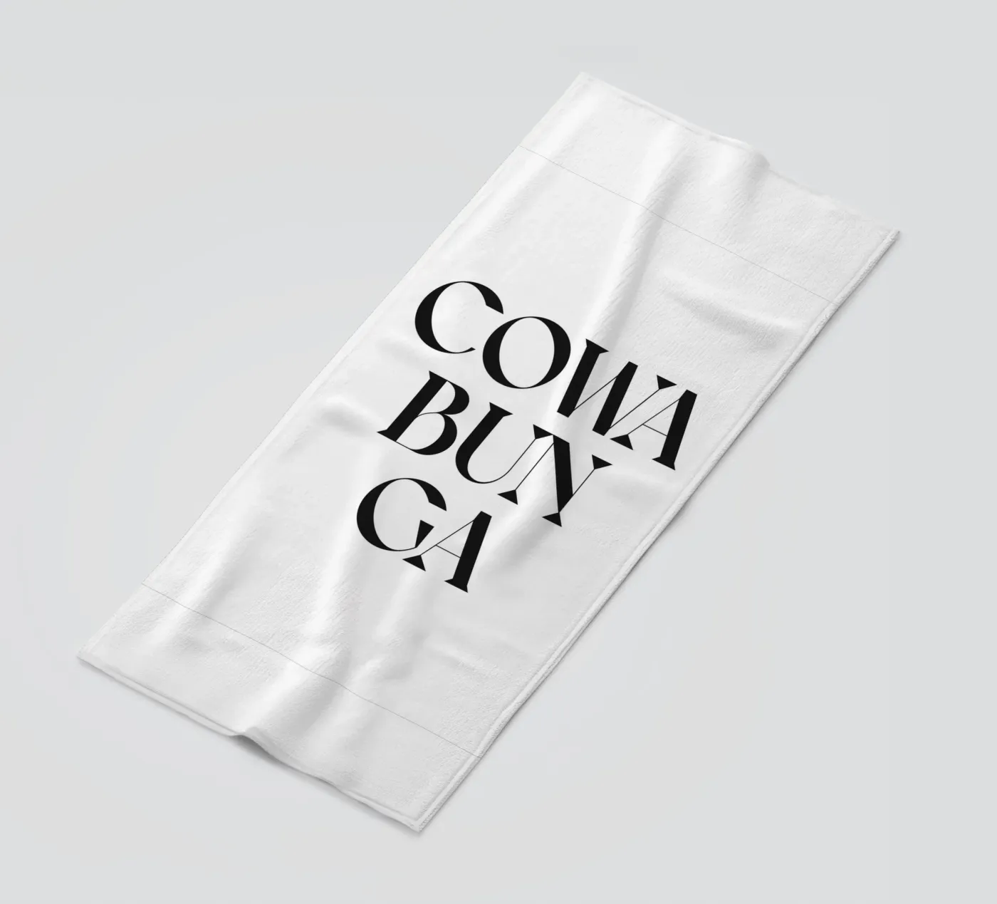 COWABUNGA beach towel by n.4