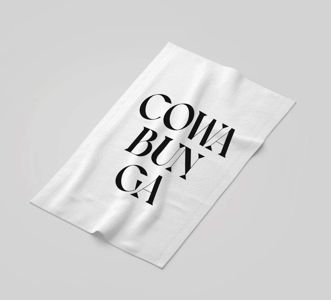 COWABUNGA beach towel by n.4