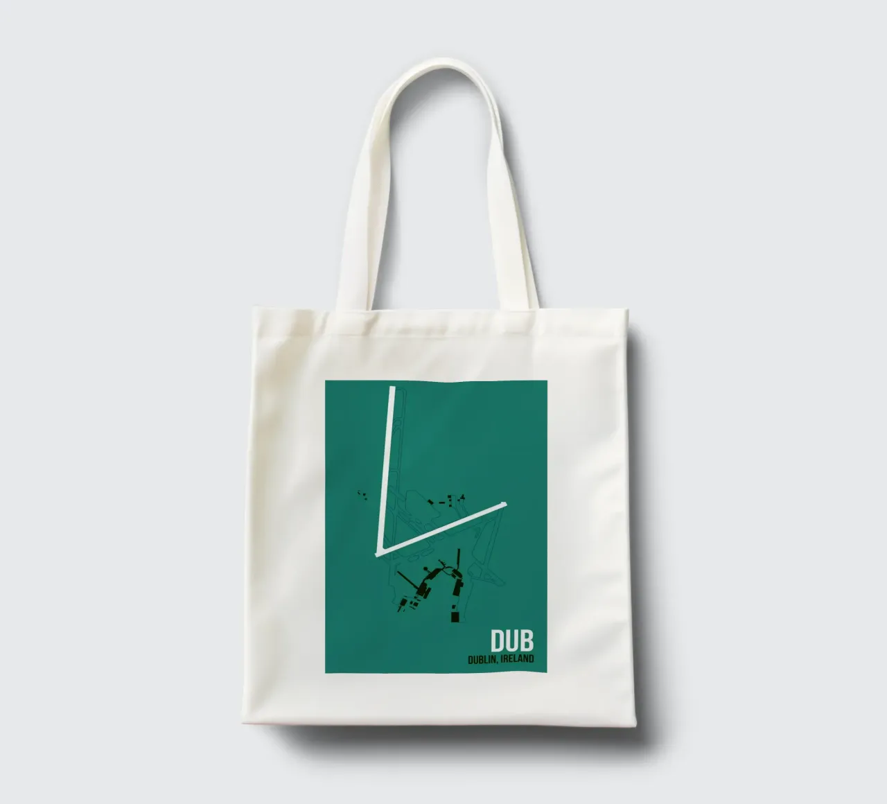 DUB Airport Dublin tote bag by 08left