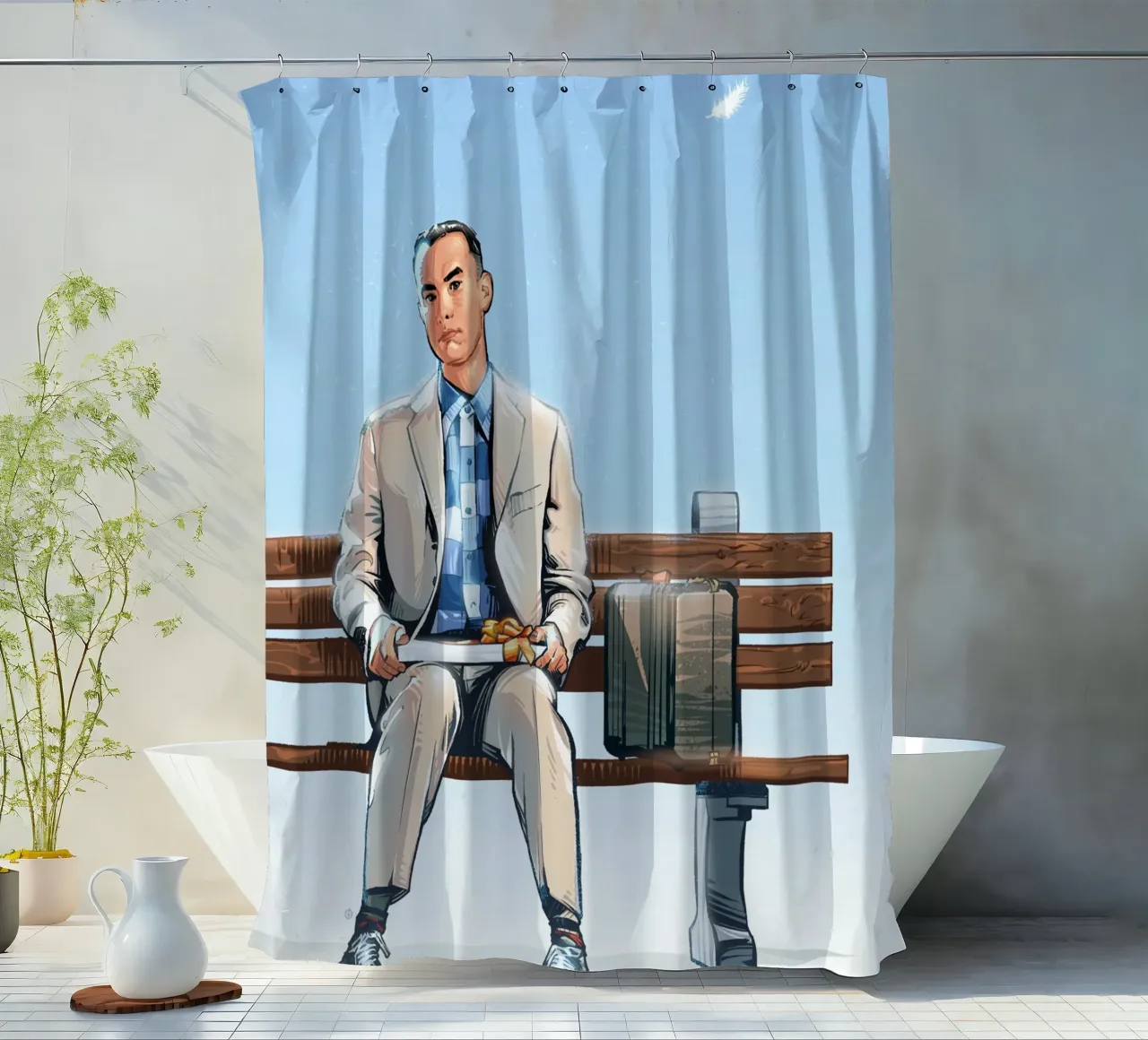 Forrest Gump tenda da doccia da nabakumov