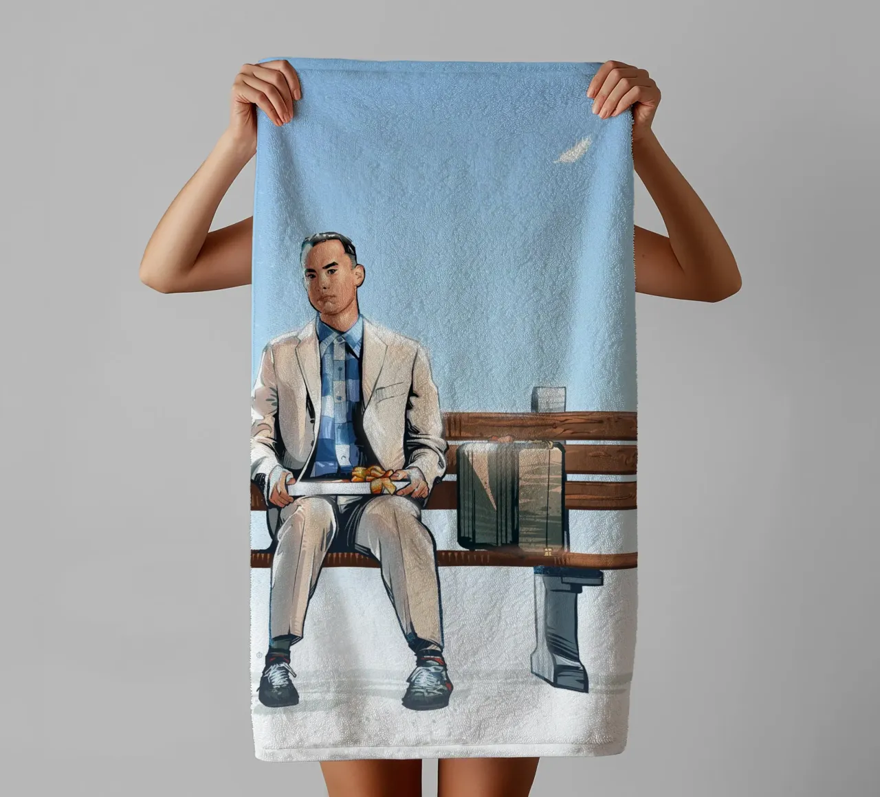 Forrest Gump asciugamano da bagno da nabakumov