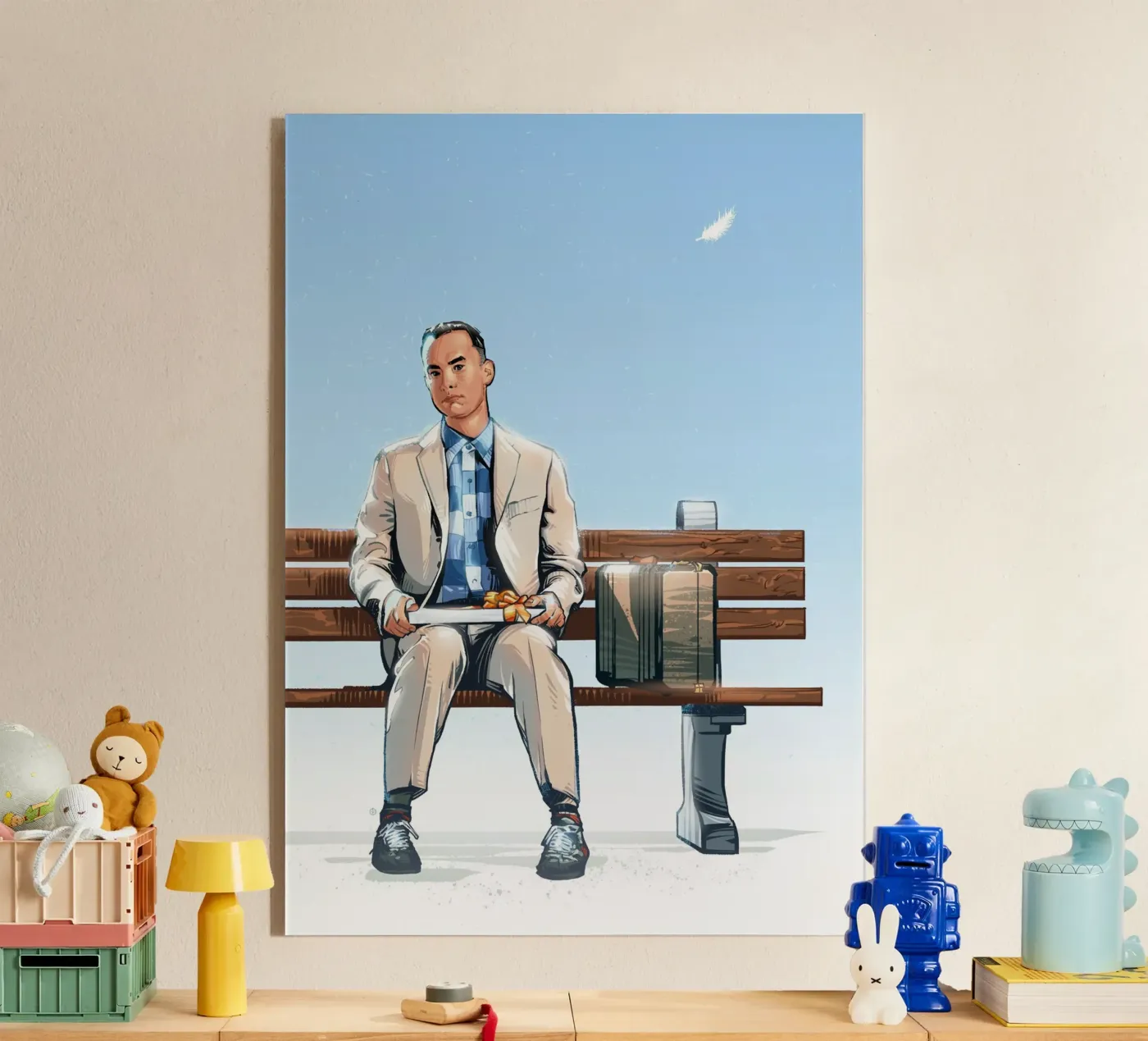 Forrest Gump Acryl-Glas von nabakumov