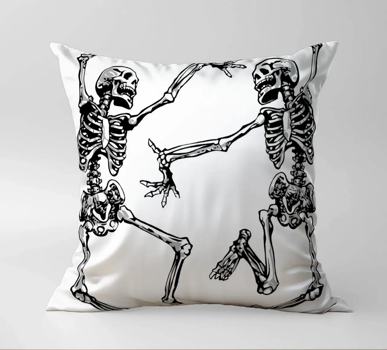 Dancing Skeletons cuscino da nabakumov