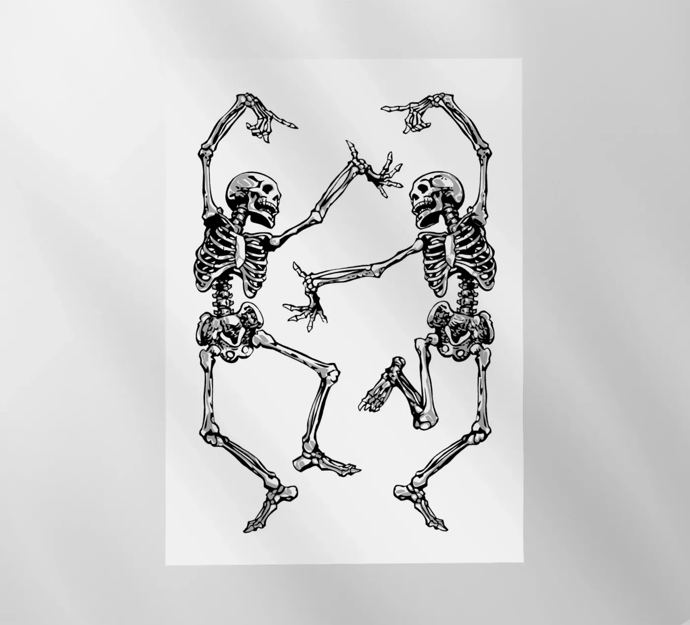 Dancing Skeletons pellicola backlit da nabakumov