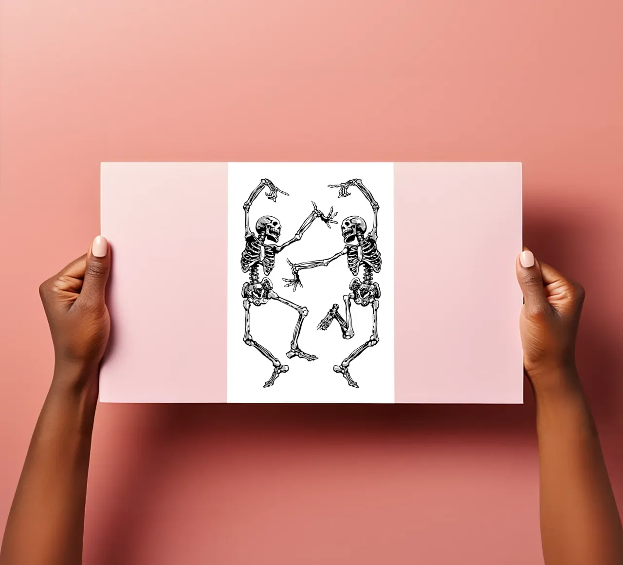 Dancing Skeletons sticker sheet by nabakumov