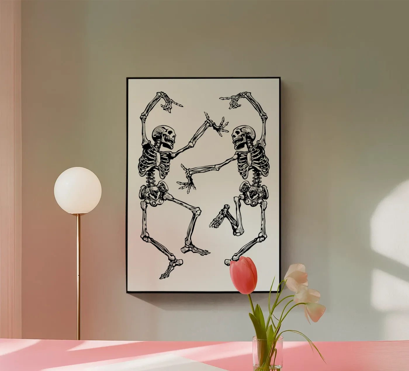 Dancing Skeletons plexiglas de nabakumov