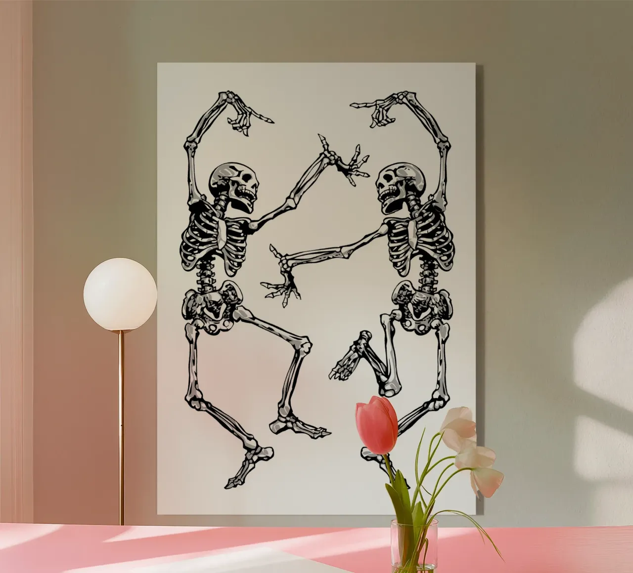 Dancing Skeletons plexiglass da nabakumov