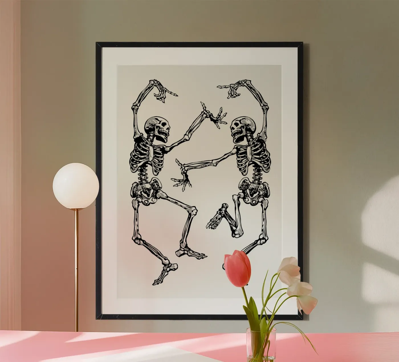 Dancing Skeletons Poster von nabakumov