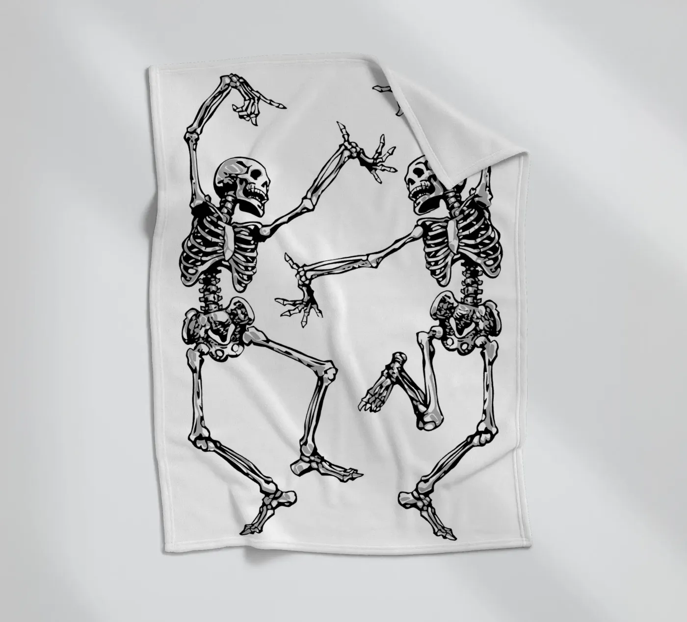 Dancing Skeletons Fleecedecke von nabakumov