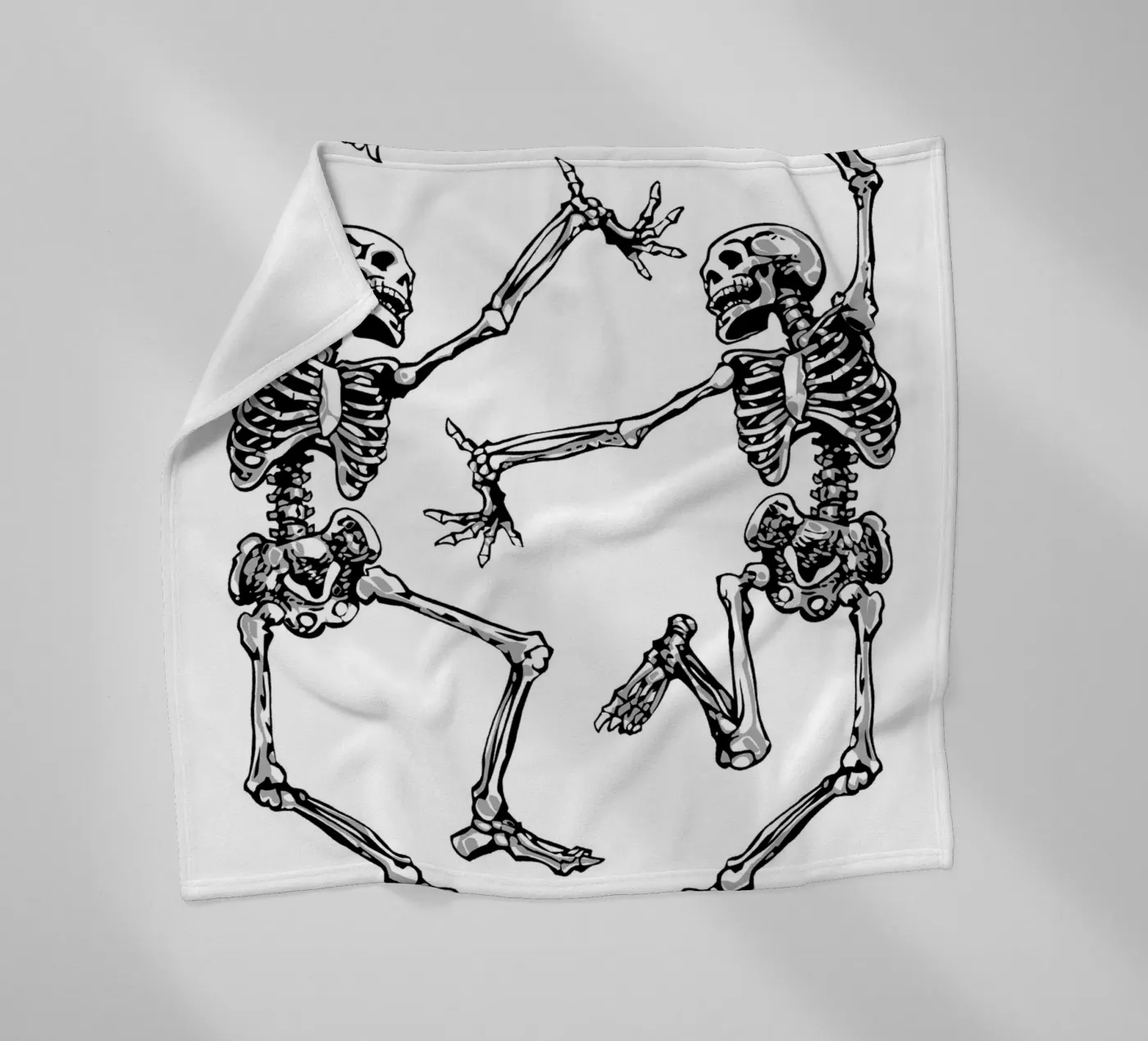 Dancing Skeletons Fleecedecke von nabakumov