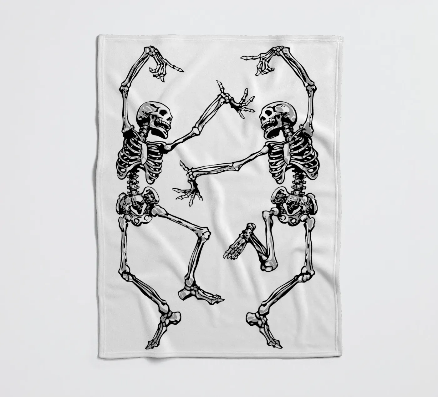 Dancing Skeletons Fleecedecke von nabakumov