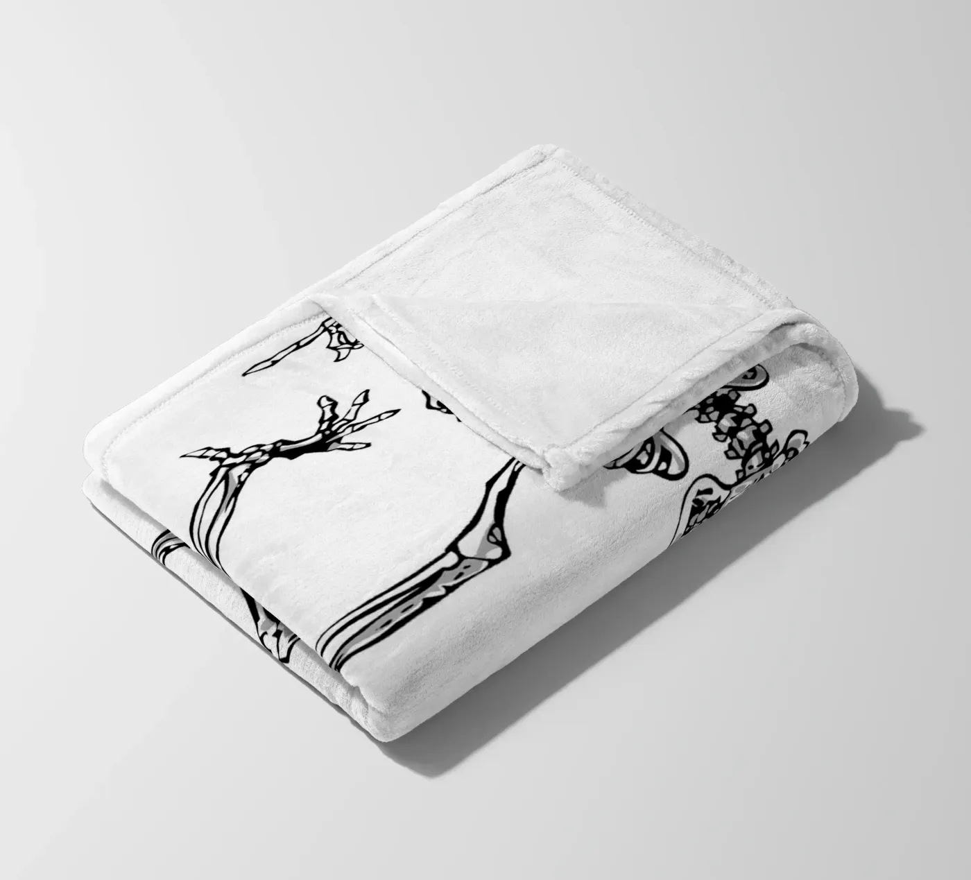 Dancing Skeletons Fleecedecke von nabakumov