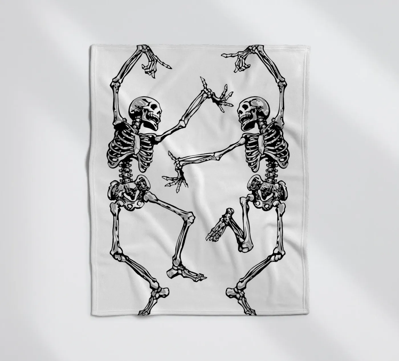 Dancing Skeletons Fleecedecke von nabakumov