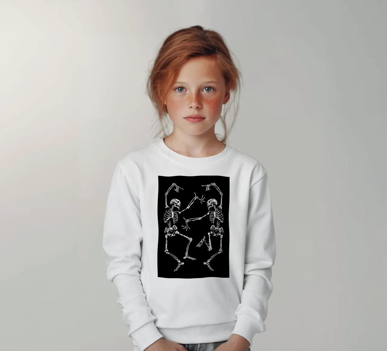 Dancing Skeletons felpa bambino da nabakumov
