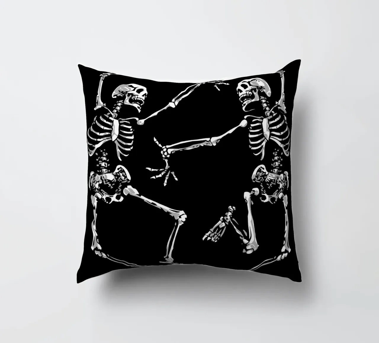Dancing Skeletons cuscino da nabakumov