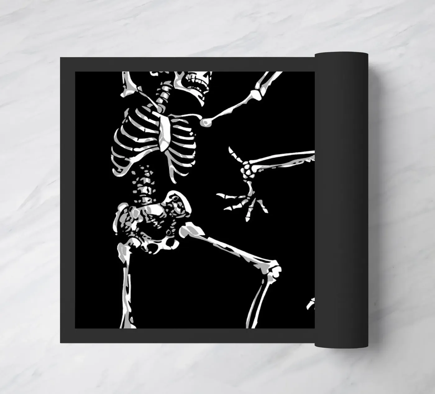 Dancing Skeletons doormat by nabakumov