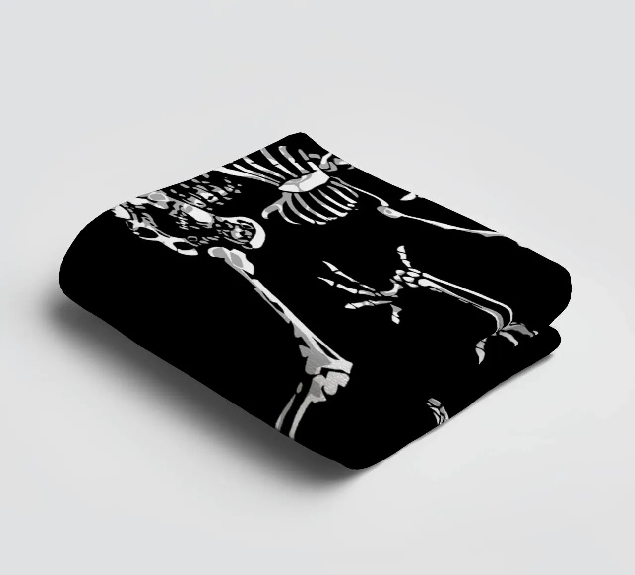 Dancing Skeletons asciugamano da bagno da nabakumov