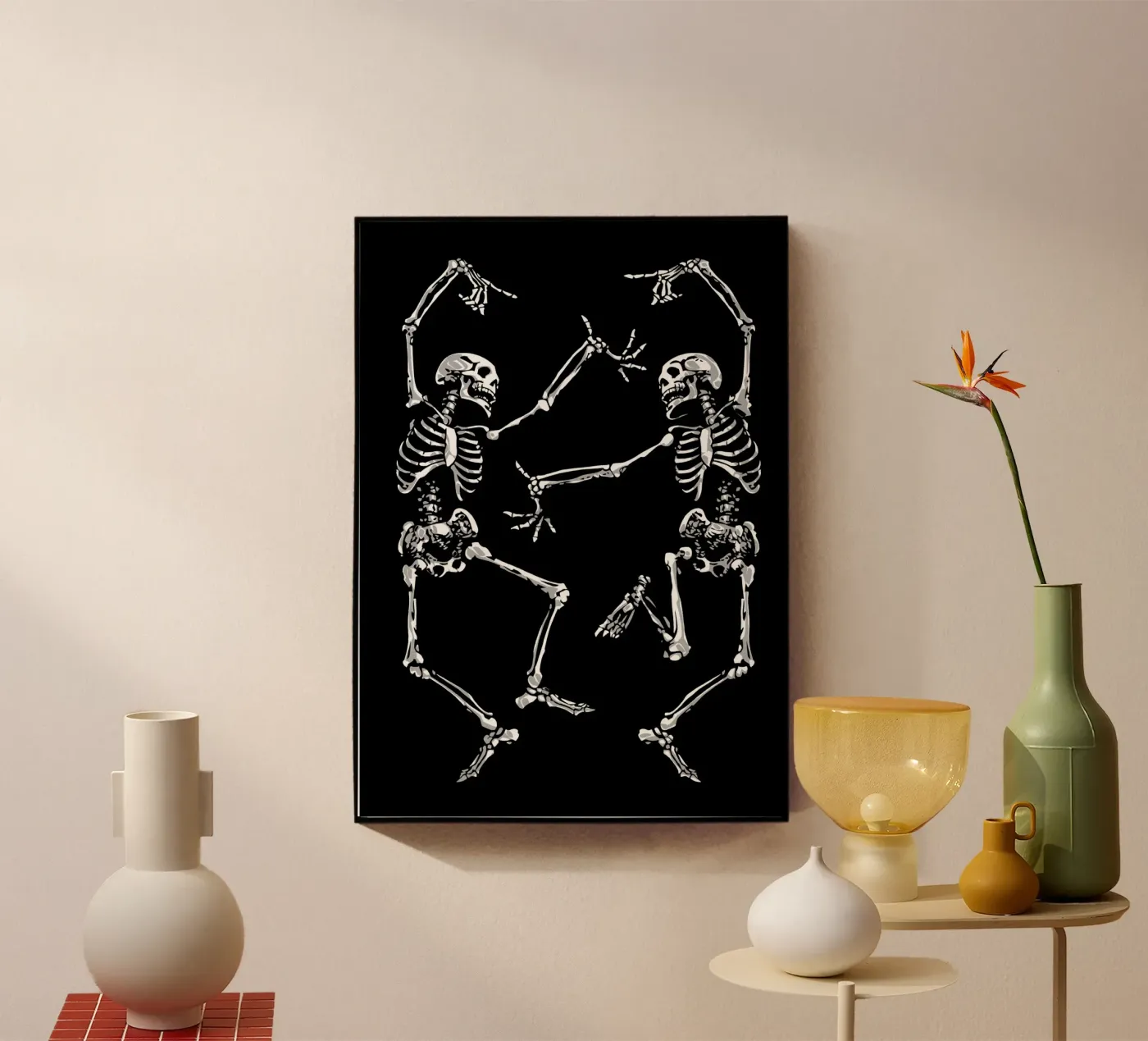 Dancing Skeletons plexiglass da nabakumov