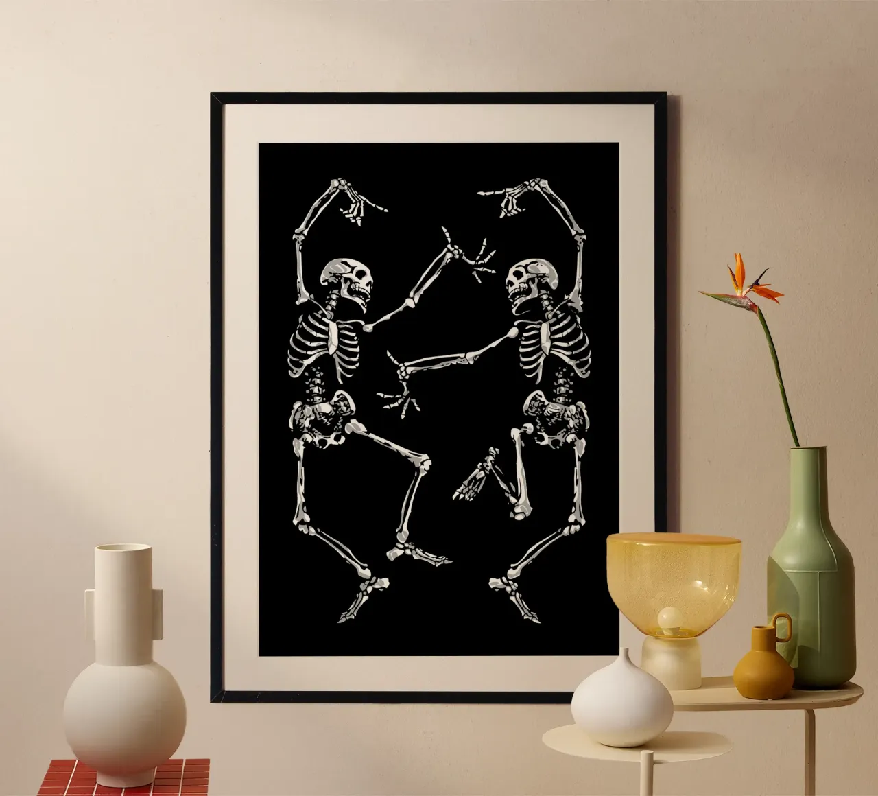 Dancing Skeletons poster da nabakumov