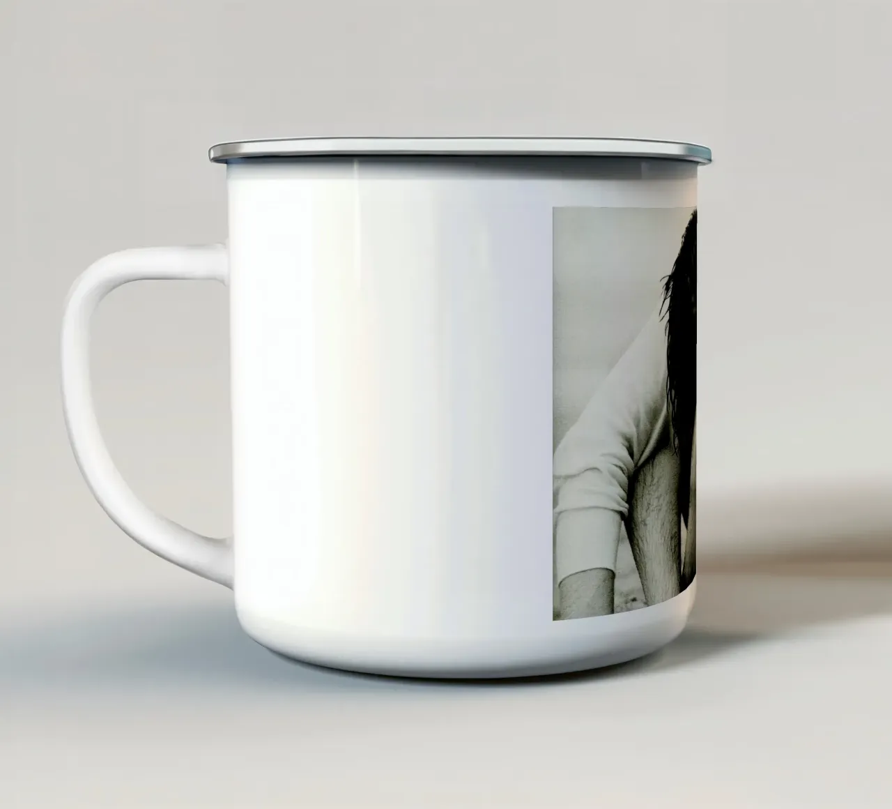 Sheepish enamel mug by Sophie Etchart