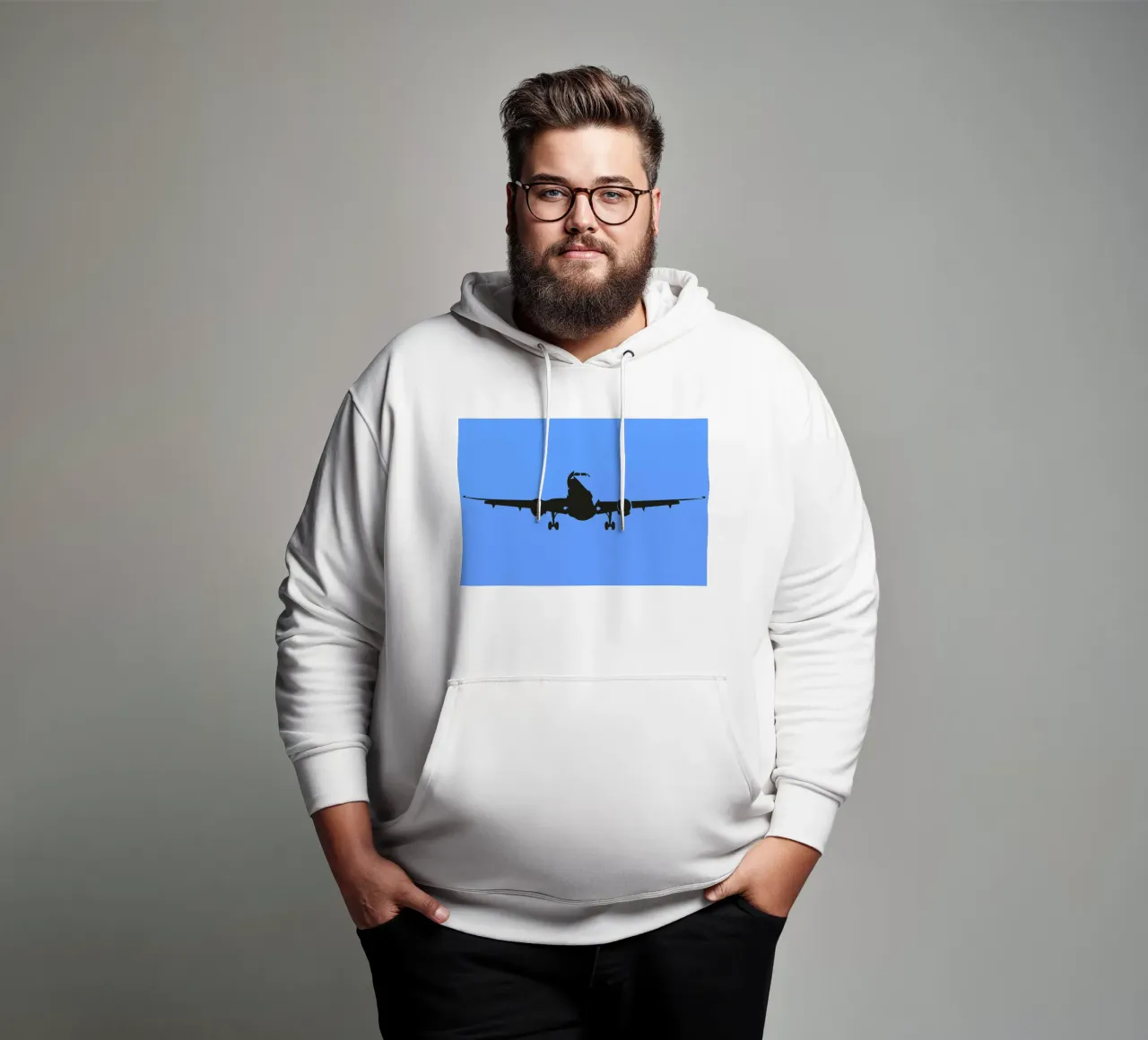 Fly With A Color felpa con cappuccio da 08left