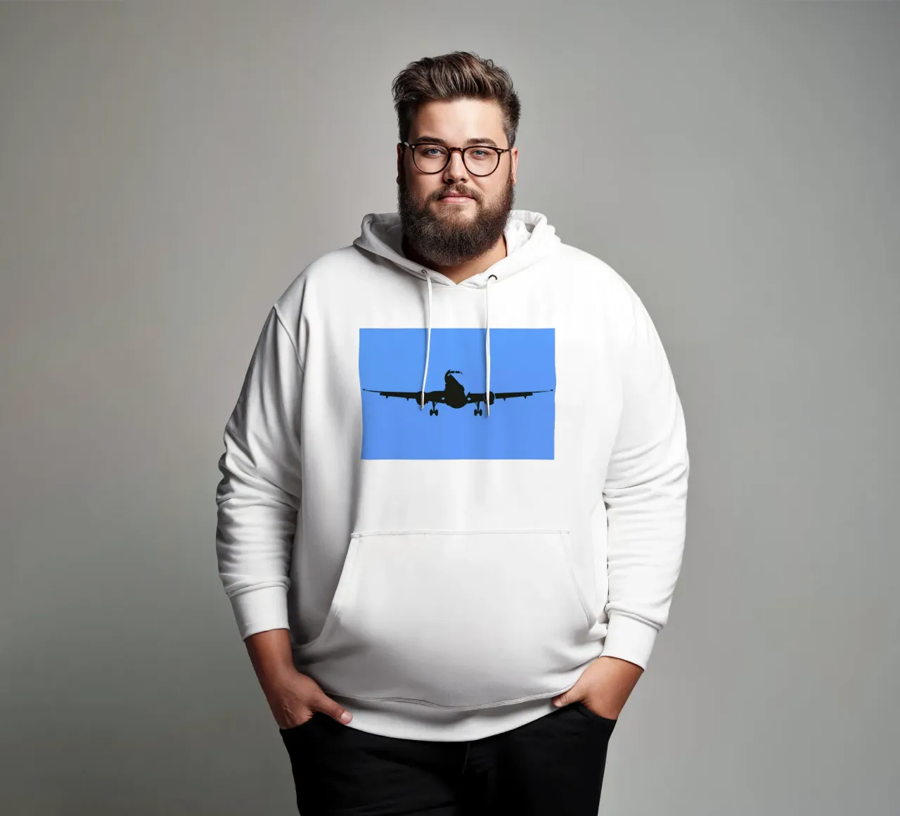 Fly With A Color felpa con cappuccio da 08left