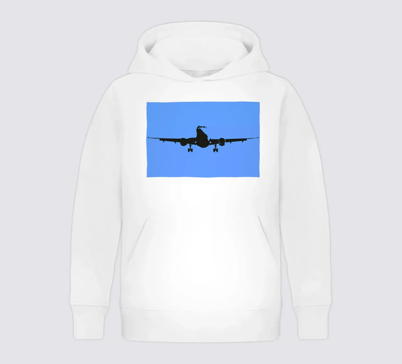 Fly With A Color felpa bambino con cappuccio da 08left