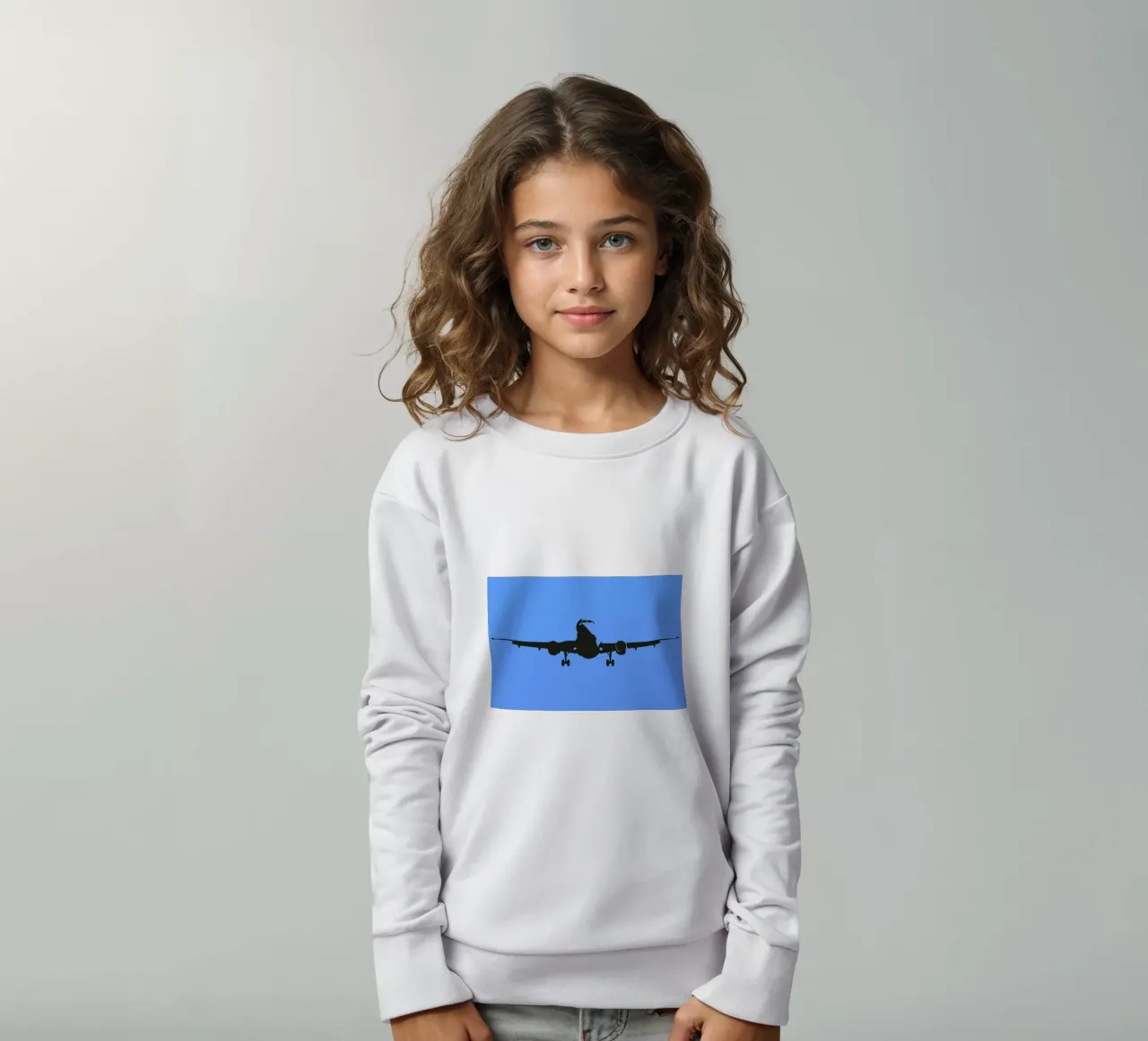 Fly With A Color felpa bambino da 08left