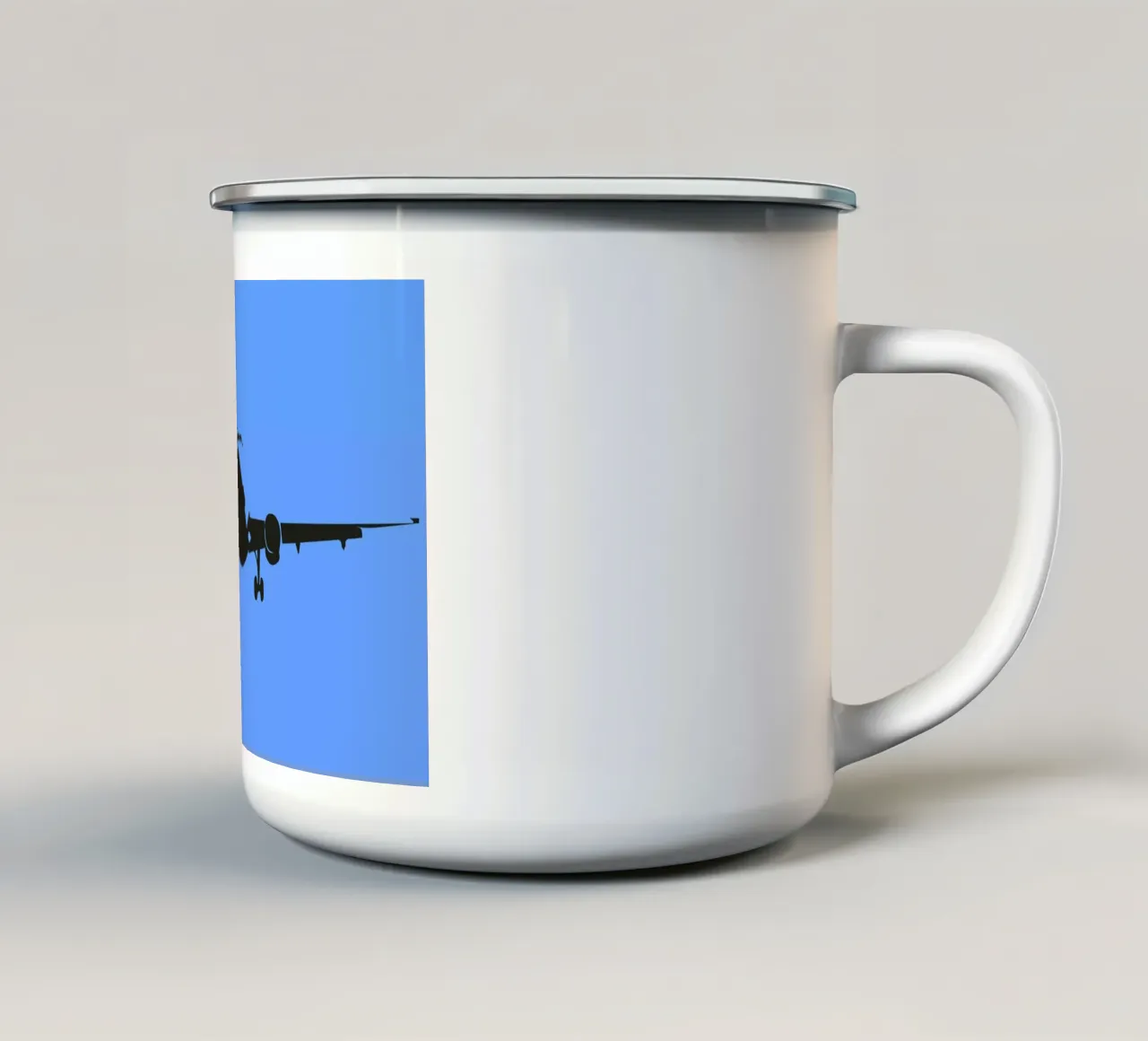 Fly With A Color tazza in smalto da 08left