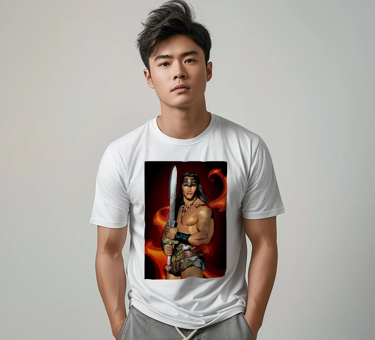 The Barbarian t-shirt da nabakumov