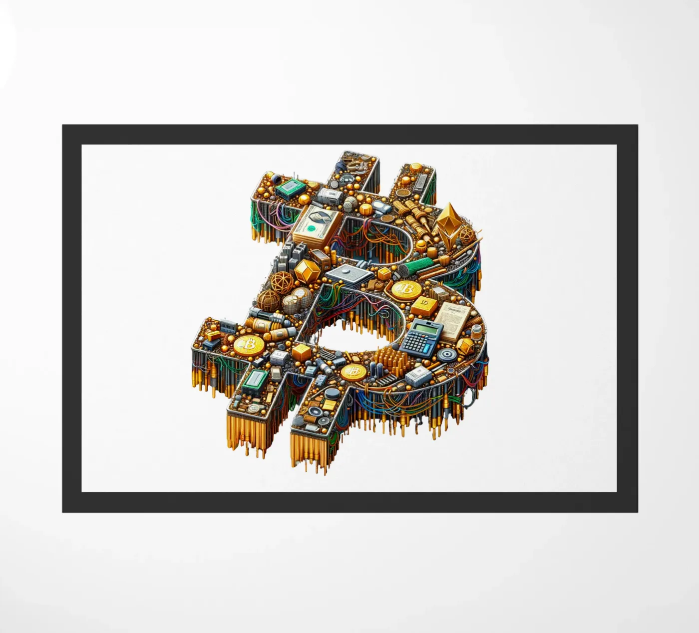 Cable Guy #1_BTC deurmat van Crypto_Jungle