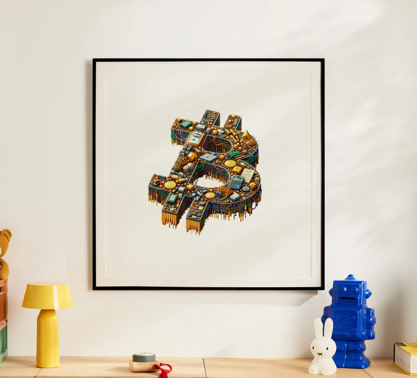 Cable Guy #1_BTC poster de Crypto_Jungle