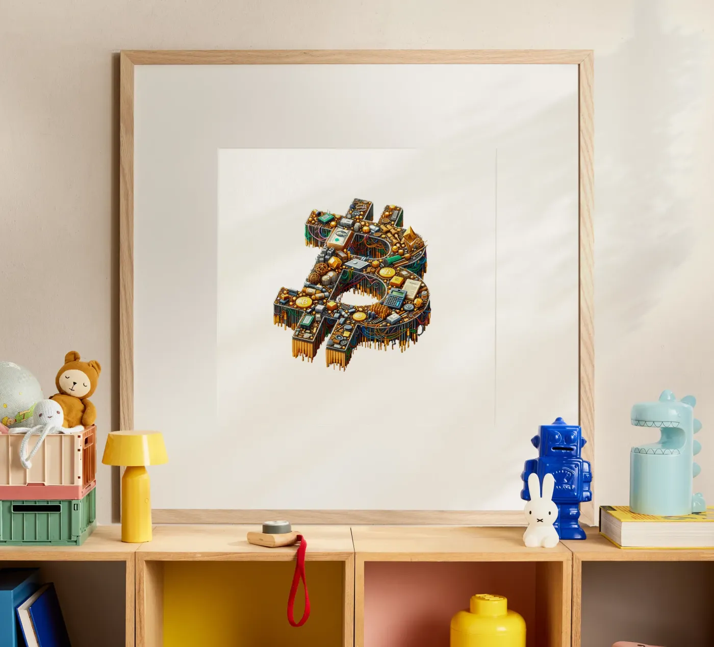 Cable Guy #1_BTC poster de Crypto_Jungle