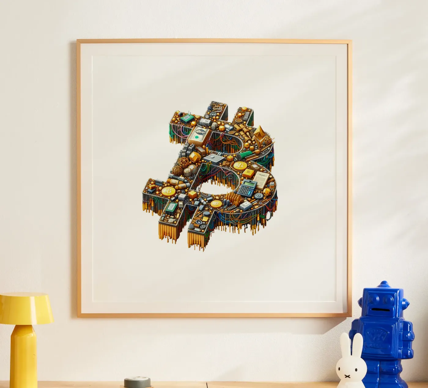 Cable Guy #1_BTC poster de Crypto_Jungle
