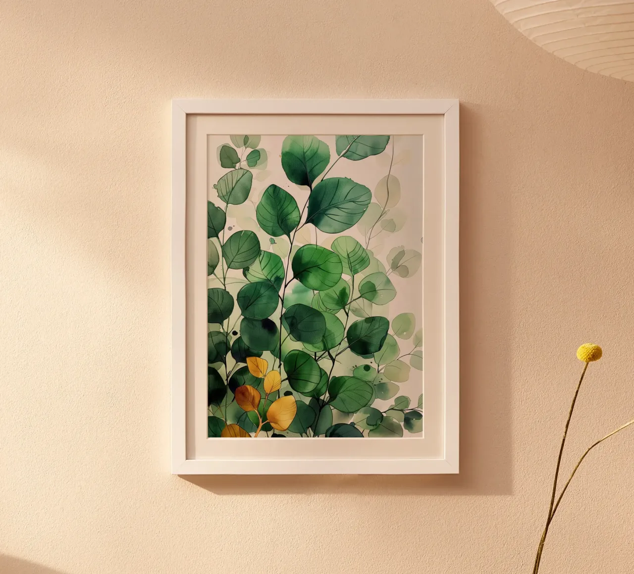 Natura fiori e foglie ad acquerello carta hahnemühle da Justyna Jaszke JBJart
